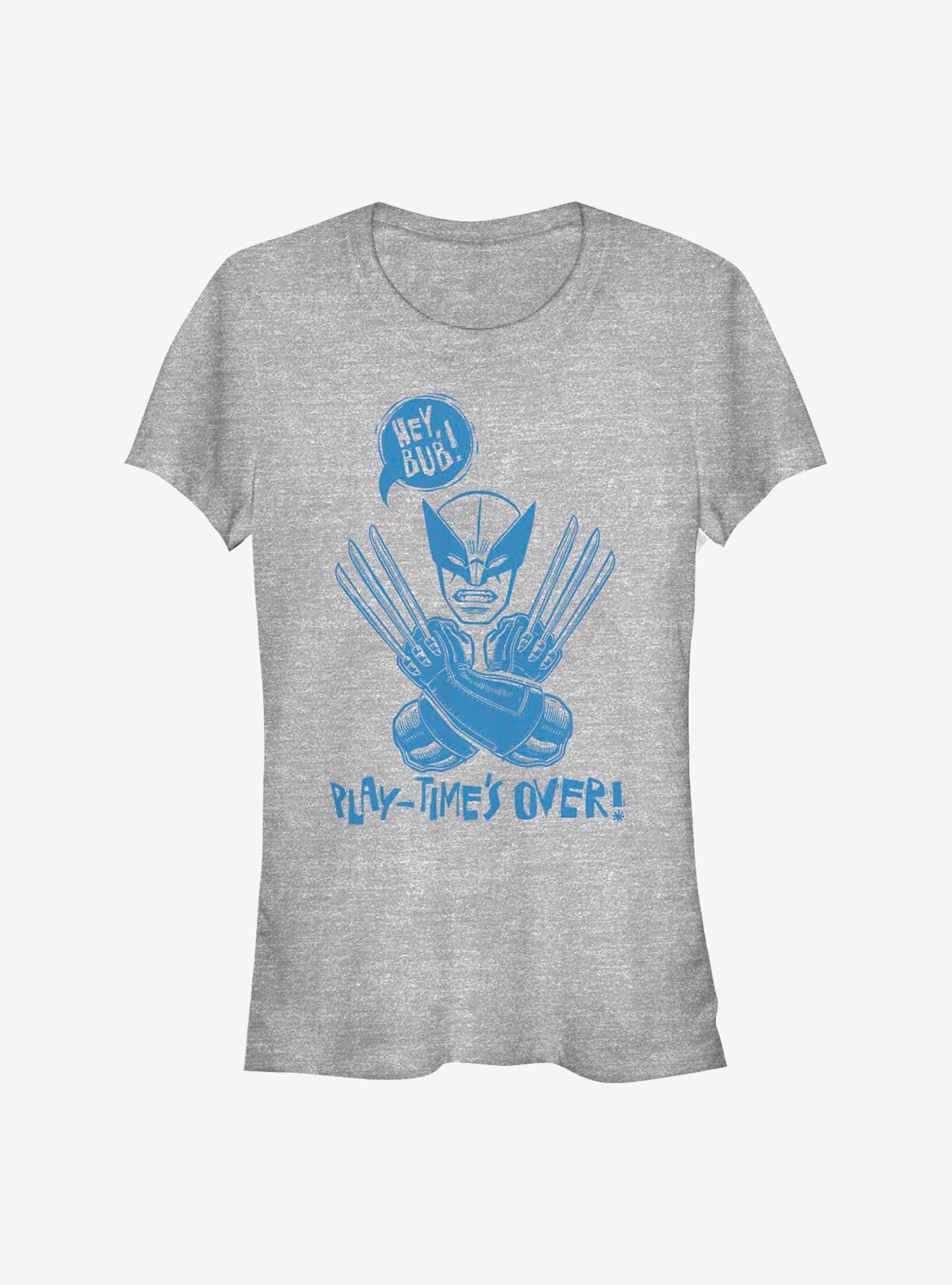 Marvel Wolverine Bub Girls T-Shirt, ATH HTR, hi-res