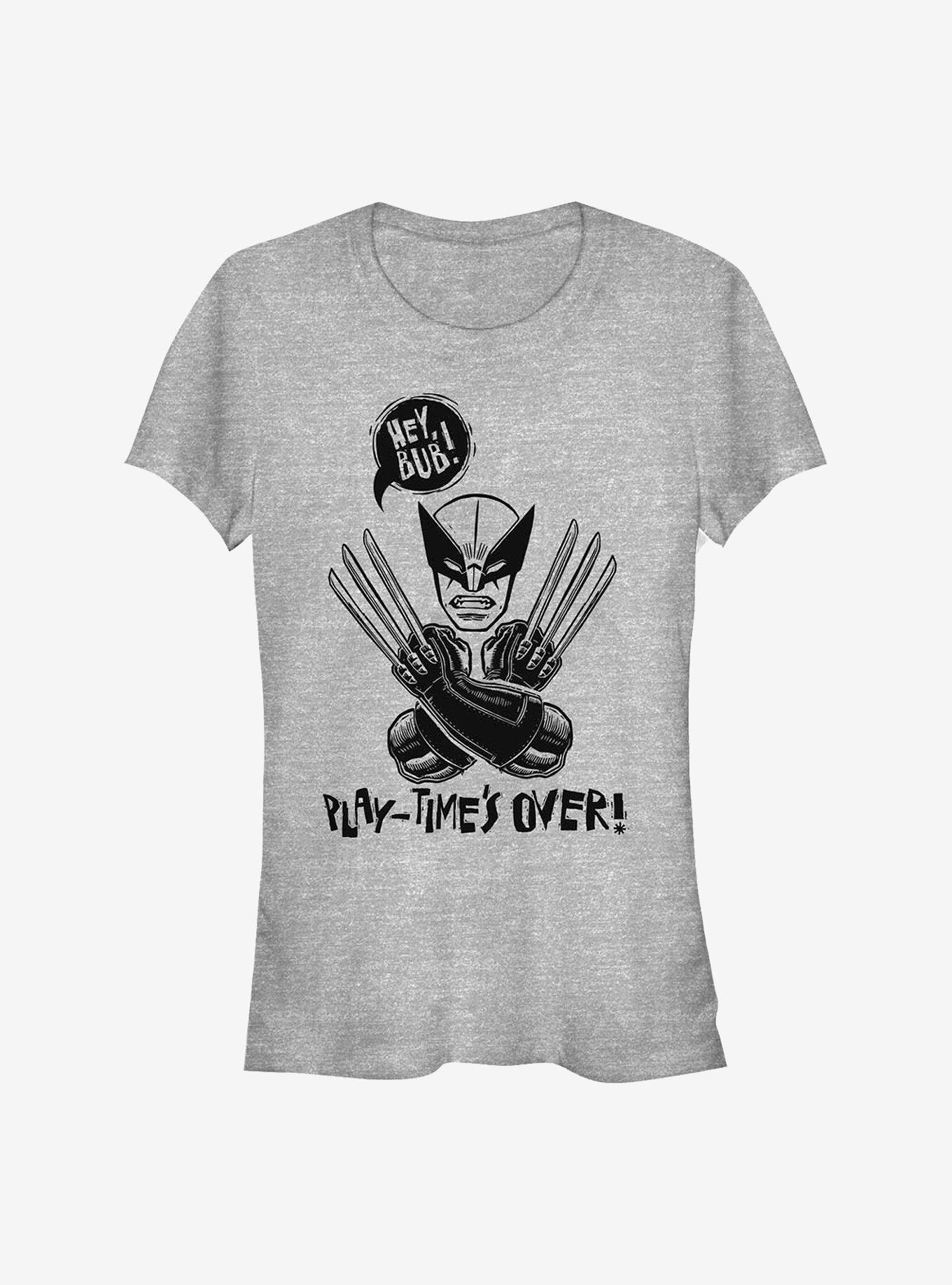 Marvel Wolverine Bub Girls T-Shirt, ATH HTR, hi-res