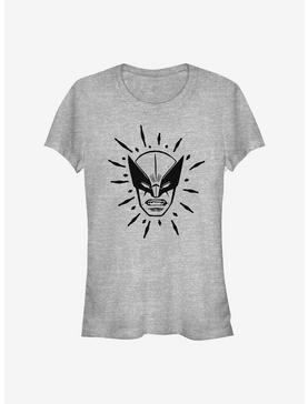 Marvel Wolverine Head Girls T-Shirt, , hi-res