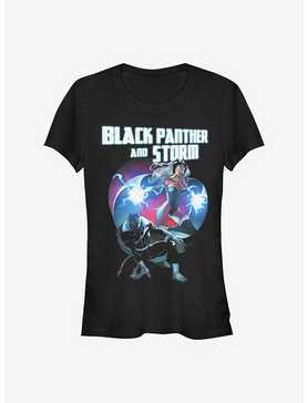 Marvel Black Panther Hero Couple Heart Girls T-Shirt, , hi-res