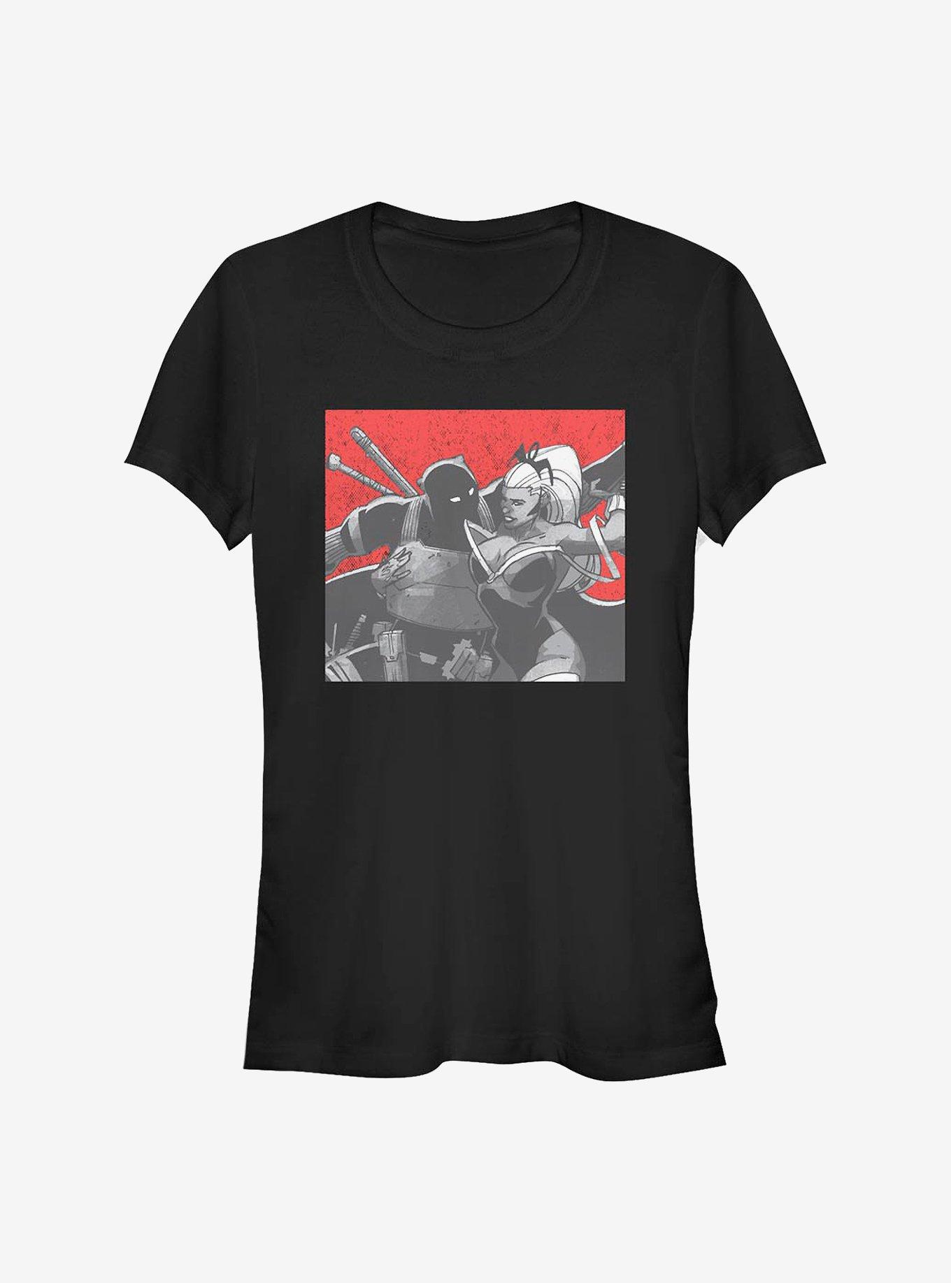 Marvel Black Panther Scene Girls T-Shirt, BLACK, hi-res