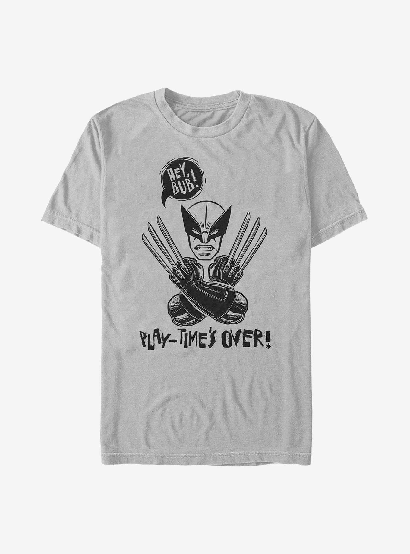 Marvel Wolverine Bub T-Shirt, SILVER, hi-res