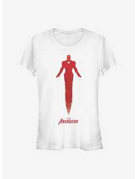Marvel Iron Man Silhouette Girls T-Shirt, , hi-res