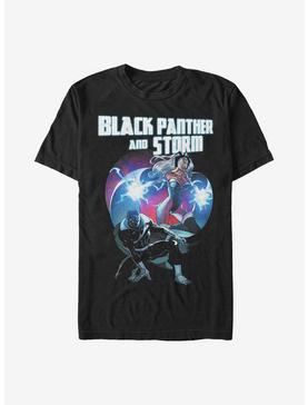 Marvel Black Panther Hero Couple Heart T-Shirt, , hi-res