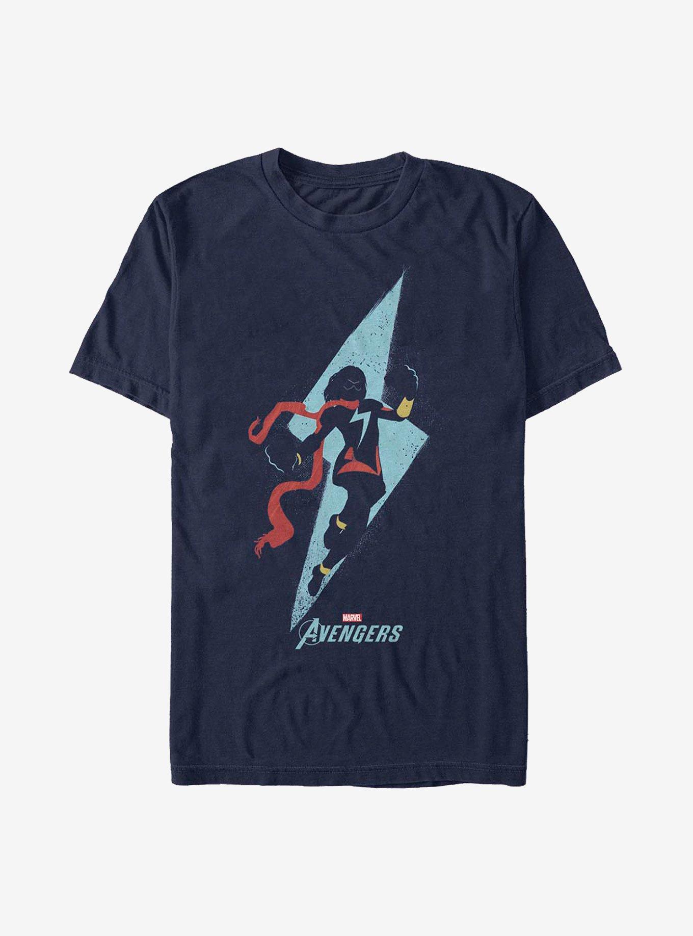 Marvel Miss Marvel T-Shirt, NAVY, hi-res