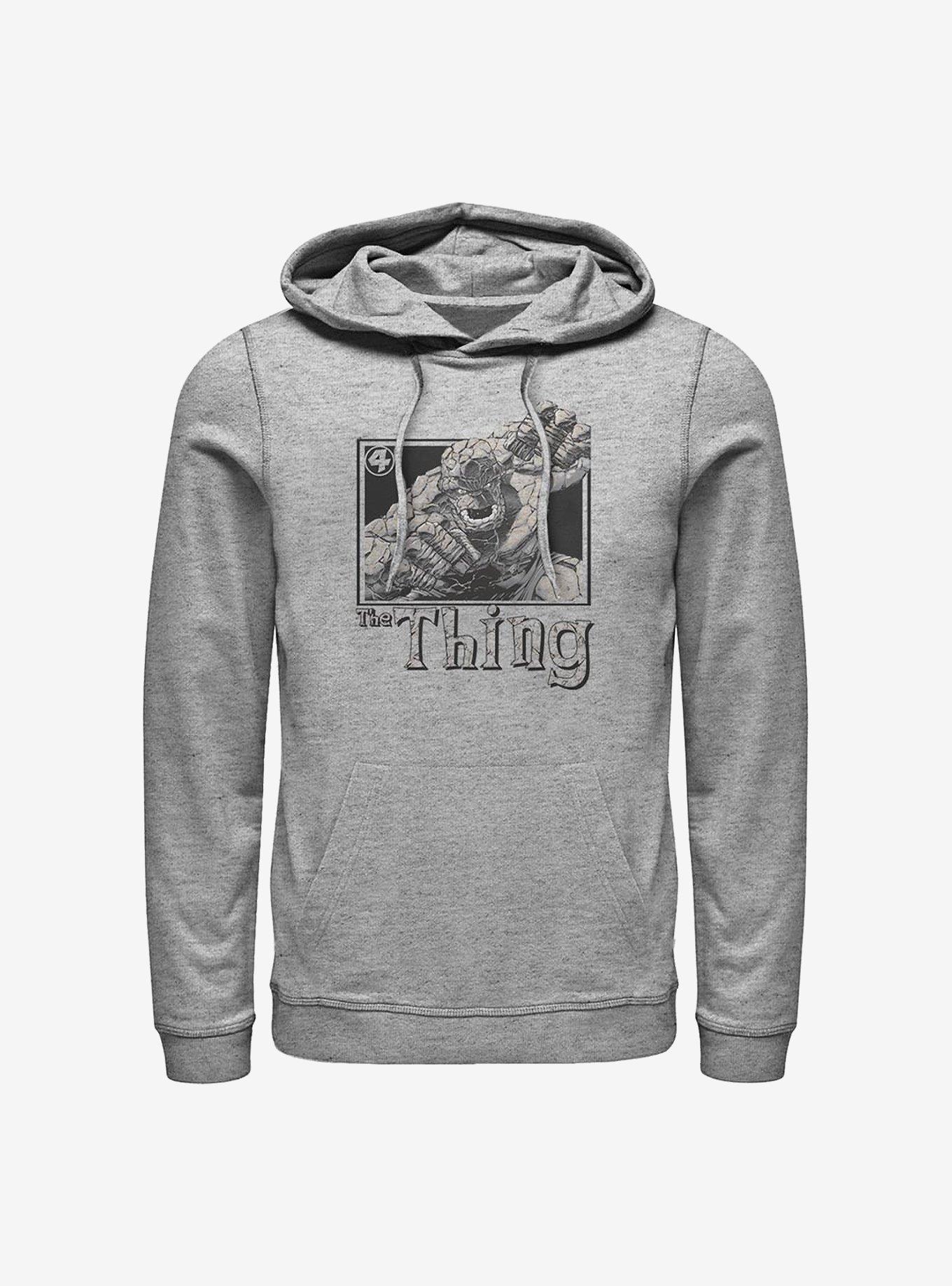 Marvel Fantastic Four Thing Pose Hoodie, ATH HTR, hi-res
