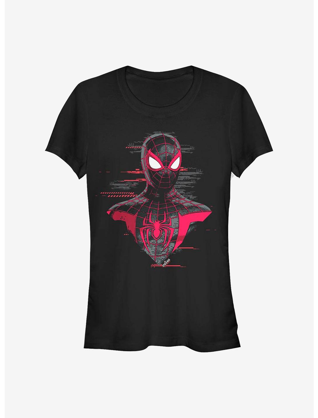 Marvel Spider-Man Miles Morales Big Spidey Girls T-Shirt, BLACK, hi-res