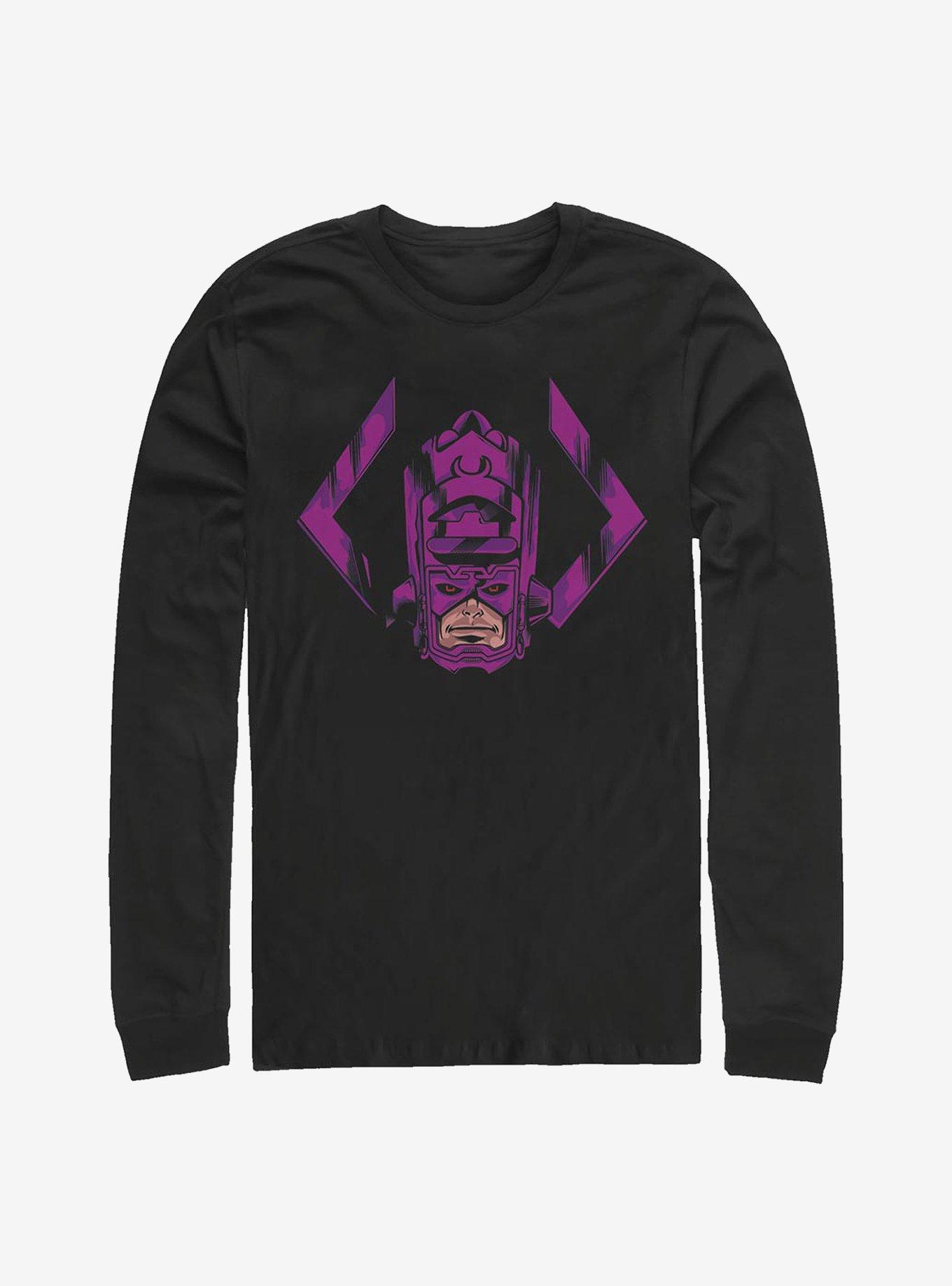 Marvel Fantastic Four Face Of Galactus Long-Sleeve T-Shirt, BLACK, hi-res