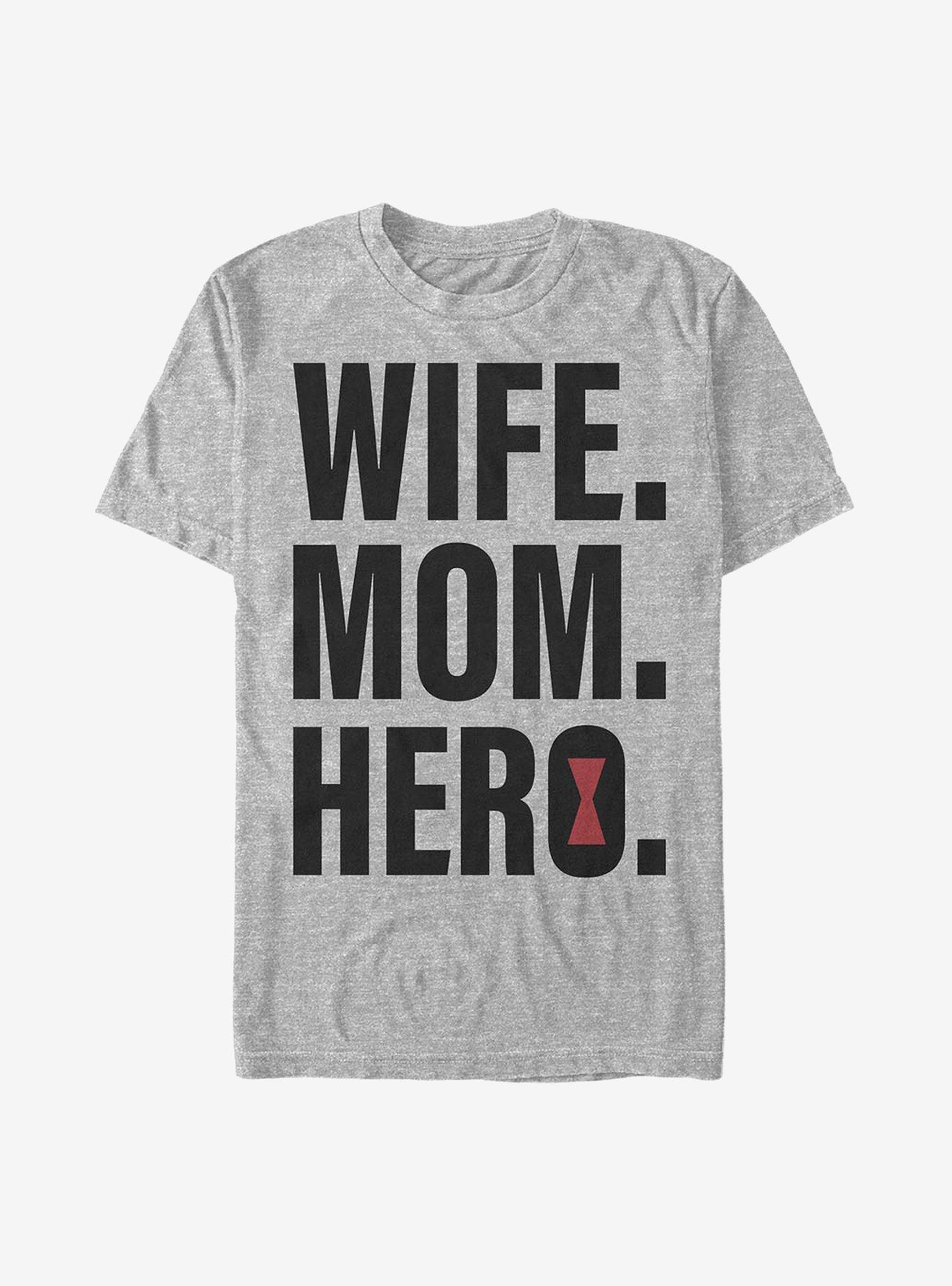 Marvel Black Widow Wife Mom Black Widow T-Shirt, , hi-res