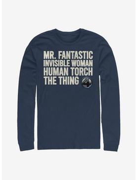 Marvel Fantastic Four Fantastic Stack Long-Sleeve T-Shirt, , hi-res