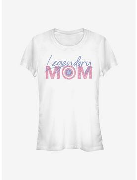 Marvel Captain America Legendary Mom Flowers Girls T-Shirt, , hi-res