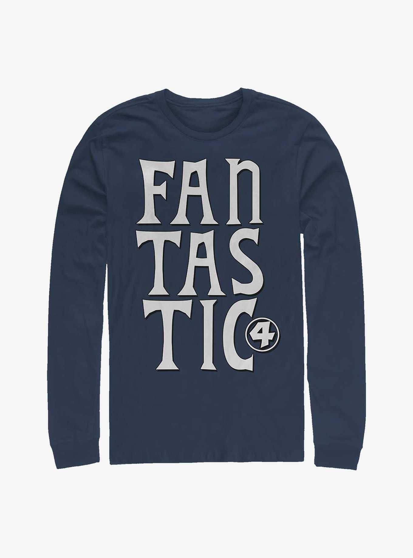 Marvel Fantastic Four Fantastic Words Long-Sleeve T-Shirt, , hi-res