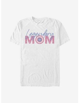 Marvel Captain America Legendary Mom Flowers T-Shirt, , hi-res