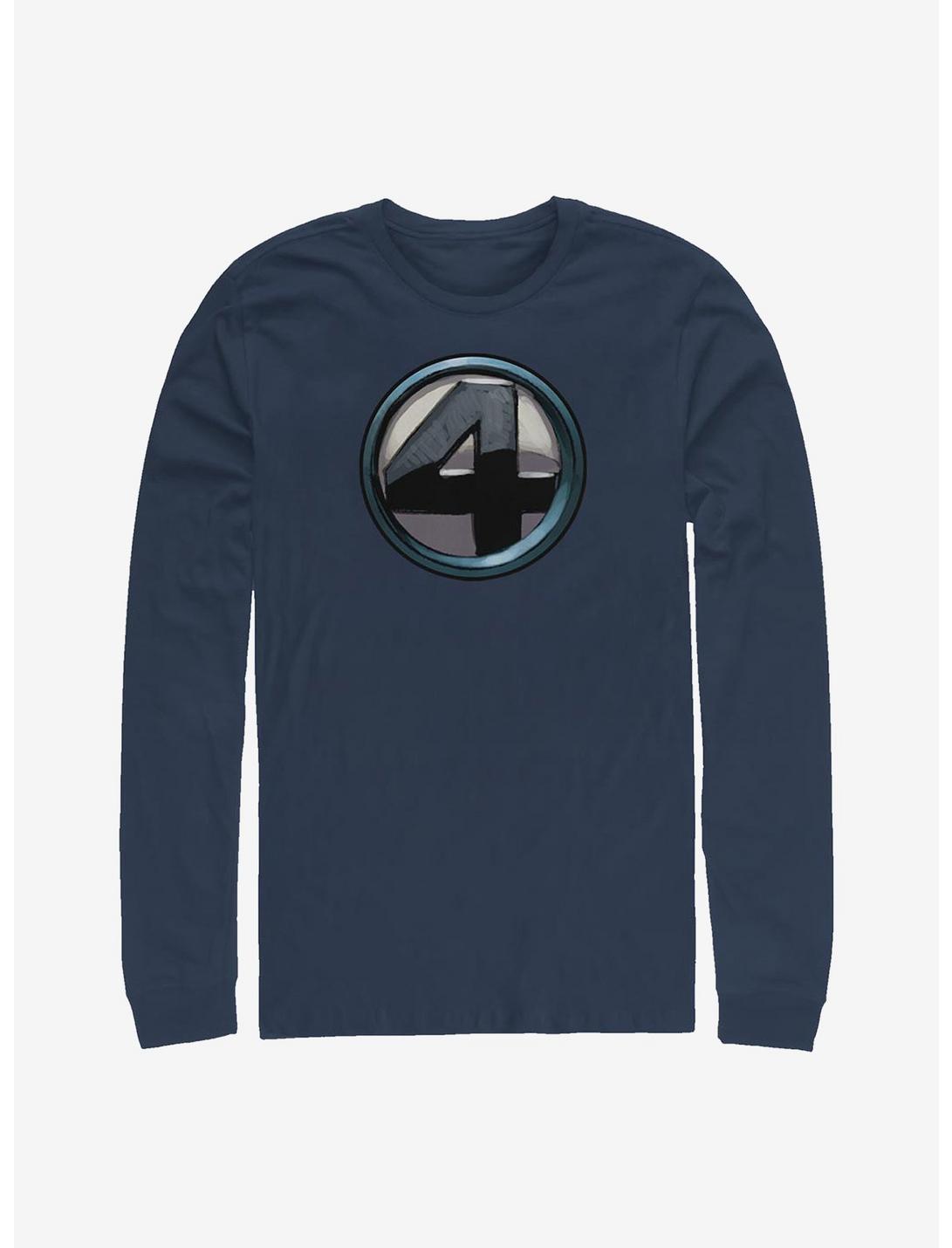 Marvel Fantastic Four Team Costume Long-Sleeve T-Shirt, NAVY, hi-res