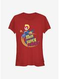 Marvel Captain Marvel Super Power Mom Girls T-Shirt, RED, hi-res