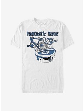 Plus Size Marvel Fantastic Four Classic Four T-Shirt, , hi-res
