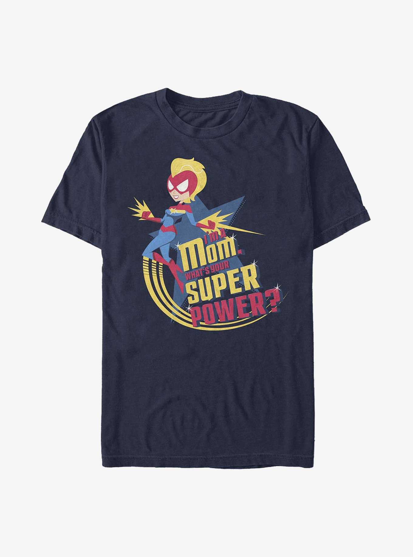 Marvel Captain Marvel Super Power Mom T-Shirt, , hi-res