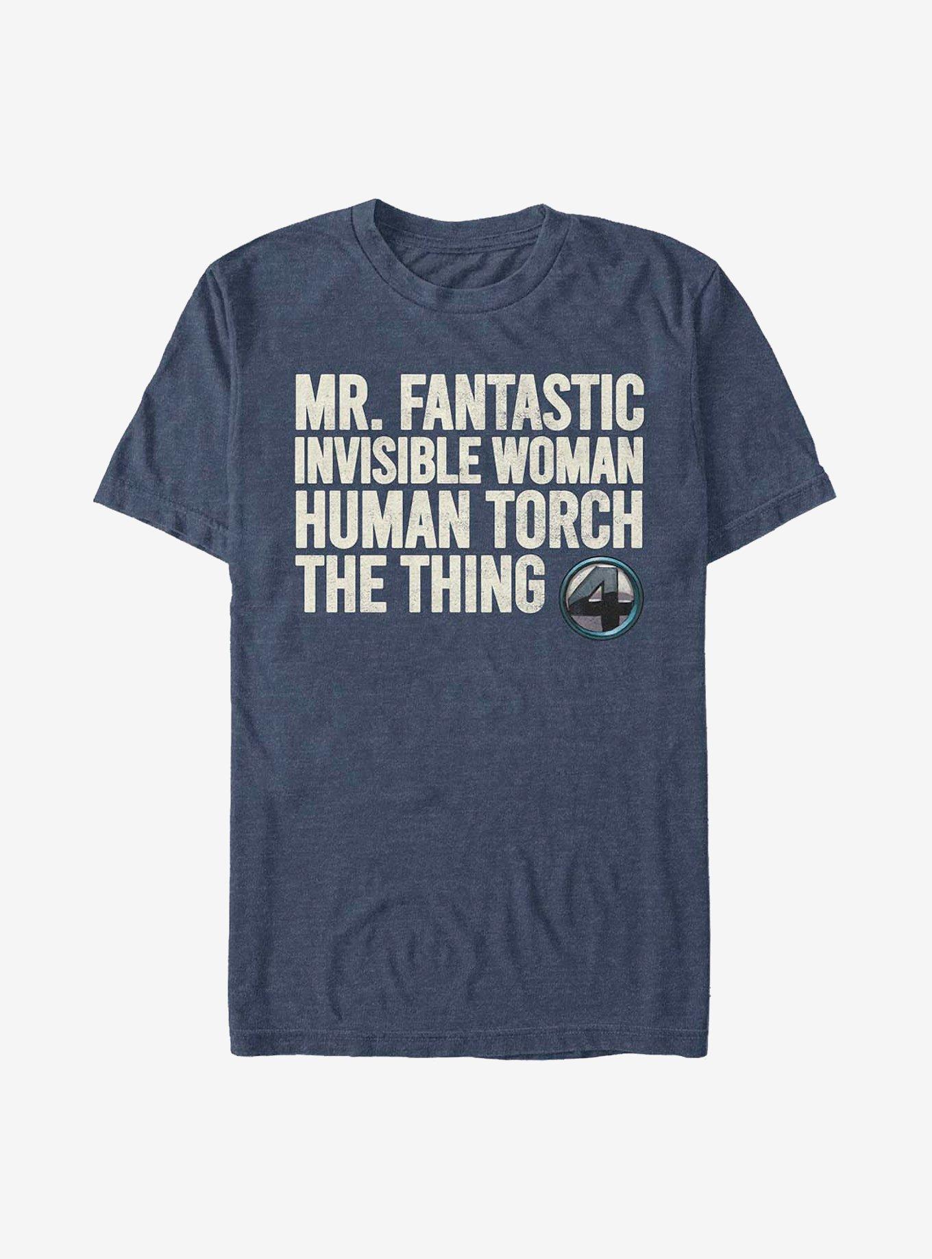 Mr fantastic best sale t shirt