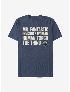 Marvel Fantastic Four Fantastic Stack T-Shirt, , hi-res