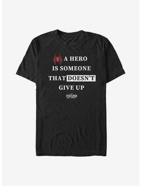 Marvel Spider-Man Miles Morales Hero Text T-Shirt, , hi-res