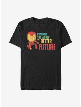 Plus Size Marvel Iron Man Better Future T-Shirt, , hi-res