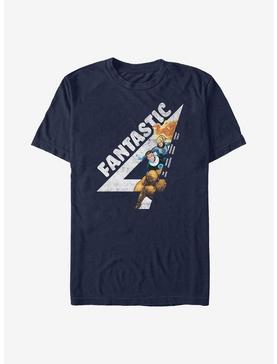 Plus Size Marvel Fantastic Four Fantastically Vintage T-Shirt, , hi-res