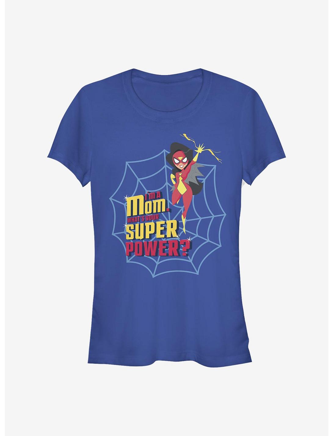 Marvel Super Power Mom Spider Girls T-Shirt, ROYAL, hi-res