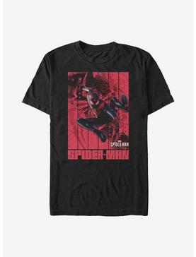 Marvel Spider-Man Panel Miles Morales Paint T-Shirt, , hi-res