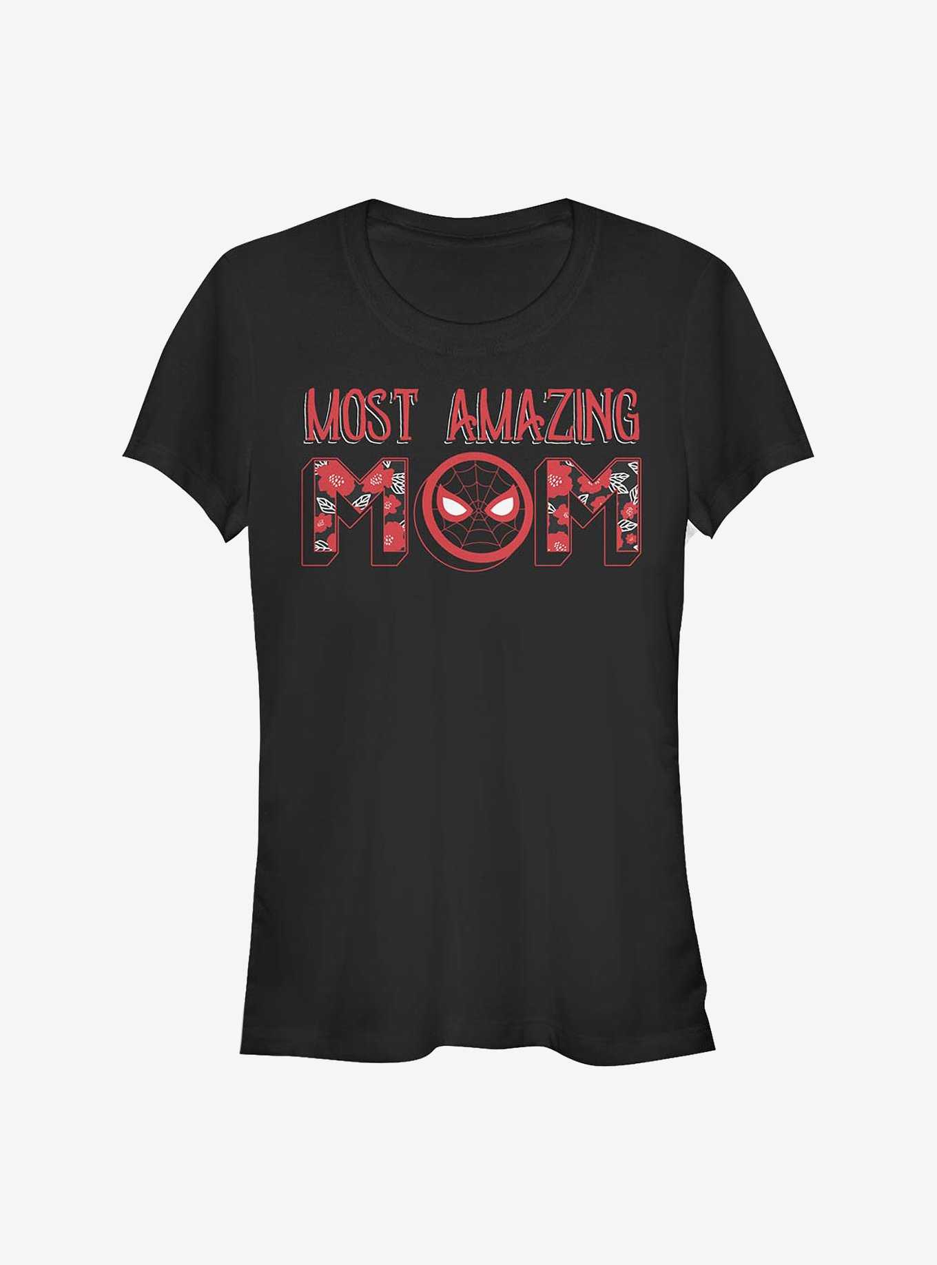 Marvel Spider-Man Most Amazing Mom Girls T-Shirt, , hi-res