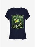 Marvel The Guardians Of The Galaxy Groot Trees Save Earth Girls T-Shirt, NAVY, hi-res
