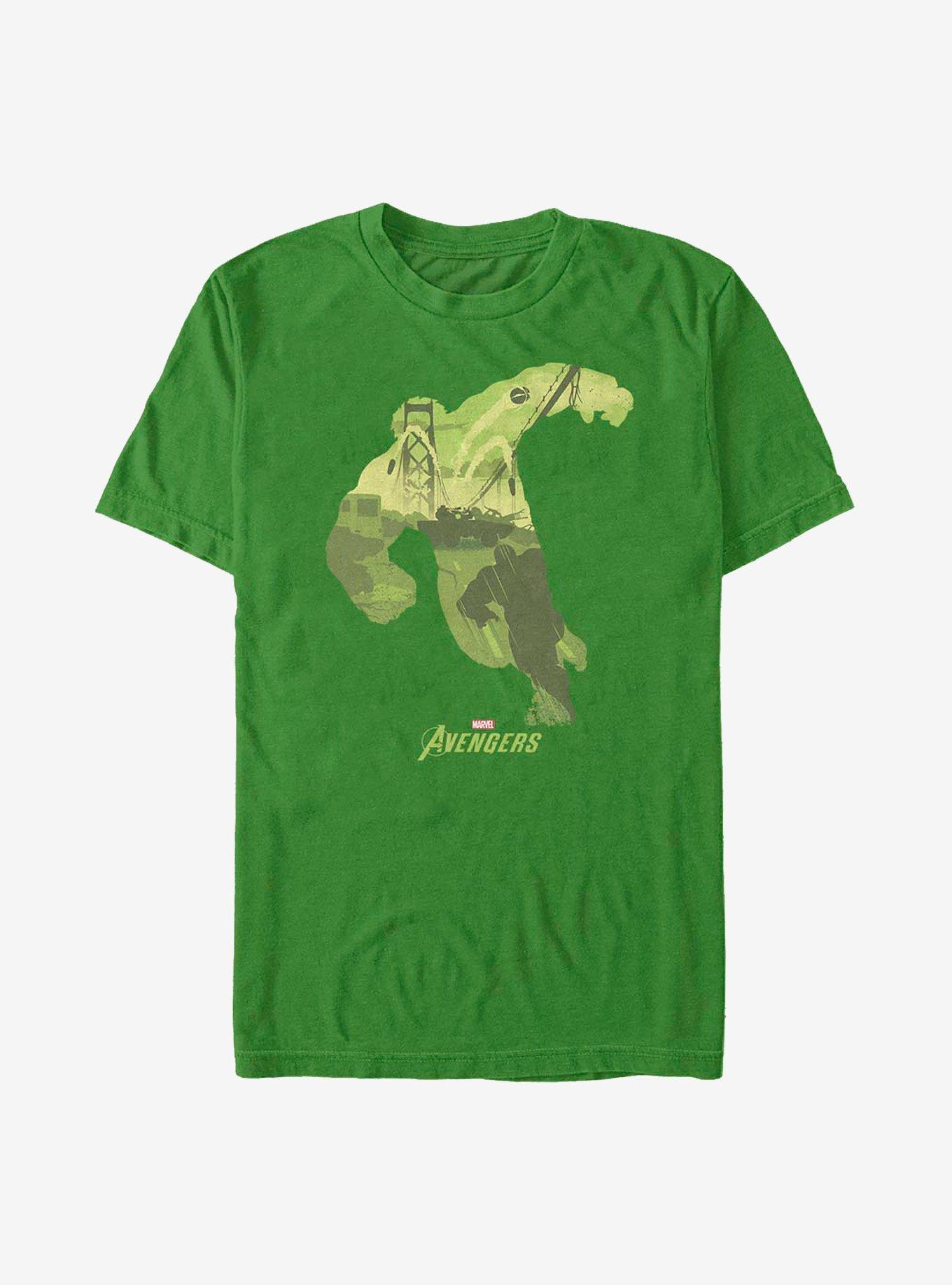 Marvel The Hulk Scene T-Shirt, KELLY, hi-res