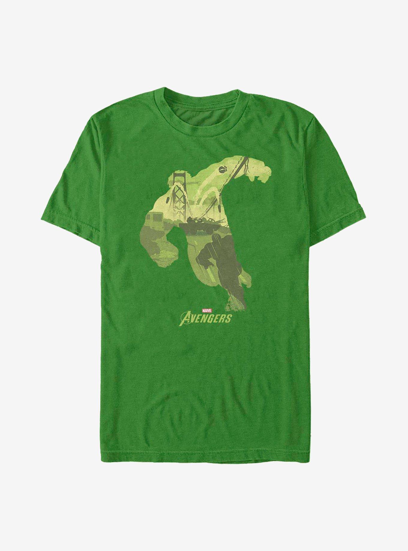 Marvel The Hulk Scene T-Shirt, , hi-res