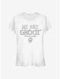 Marvel The Guardians Of The Galaxy Grow Together Girls T-Shirt, WHITE, hi-res
