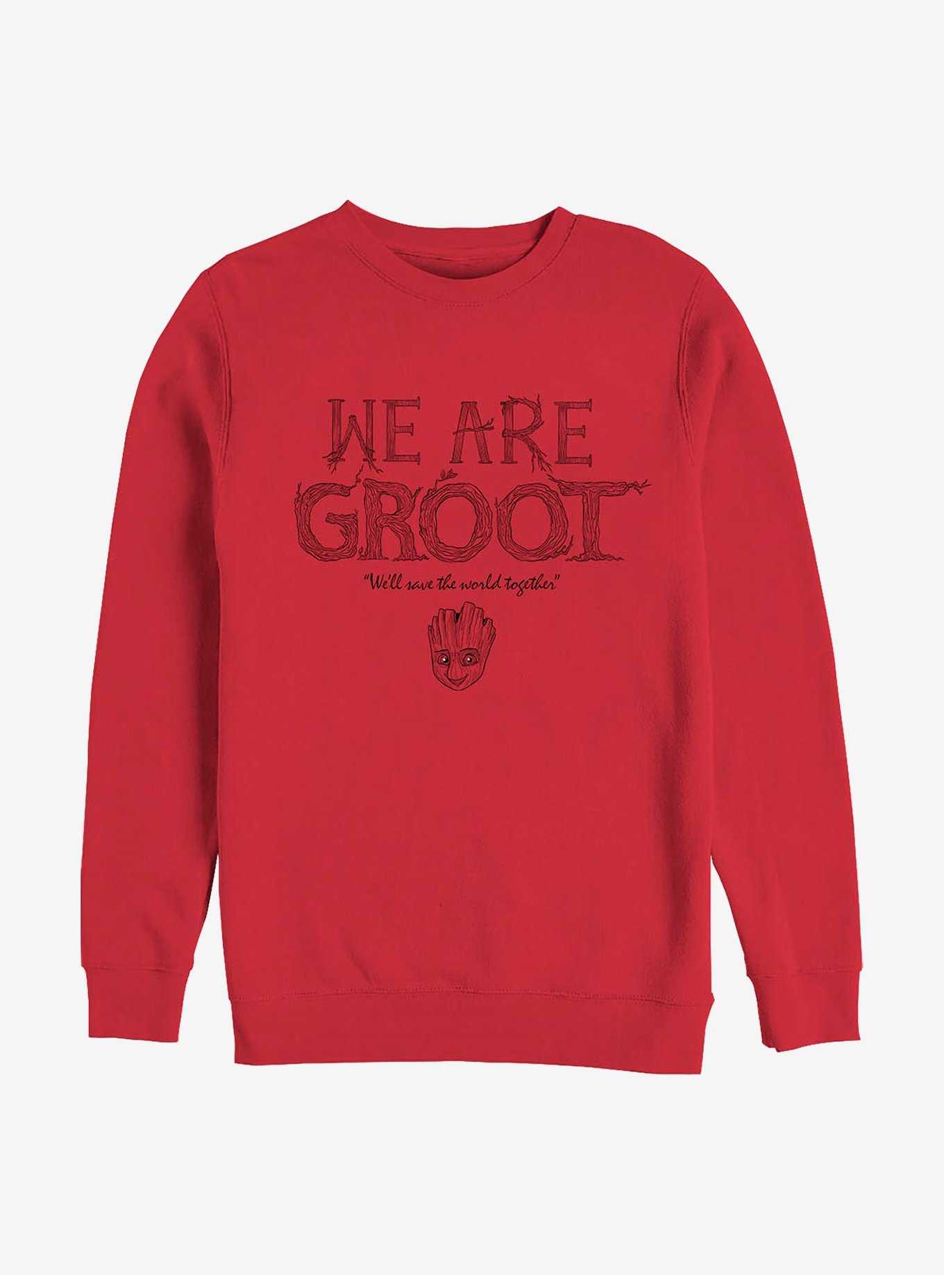 Marvel The Guardians Of The Galaxy Grow Together Crew Sweatshirt, , hi-res