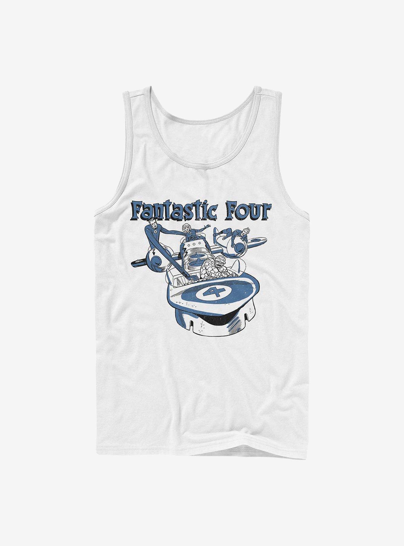 Marvel Fantastic Four Classic Four Tank, WHITE, hi-res