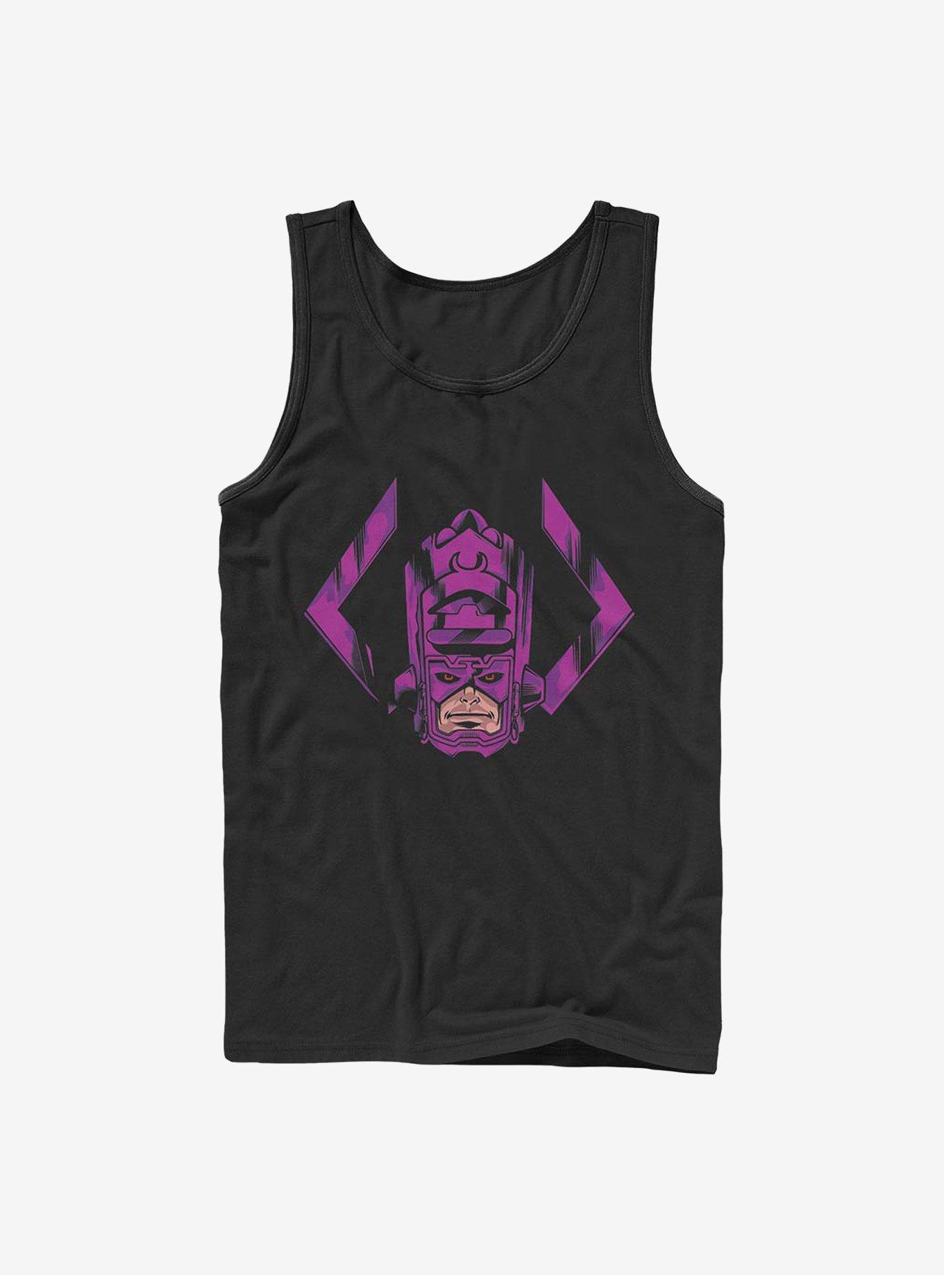 Marvel Fantastic Four Face Of Galactus Tank, BLACK, hi-res