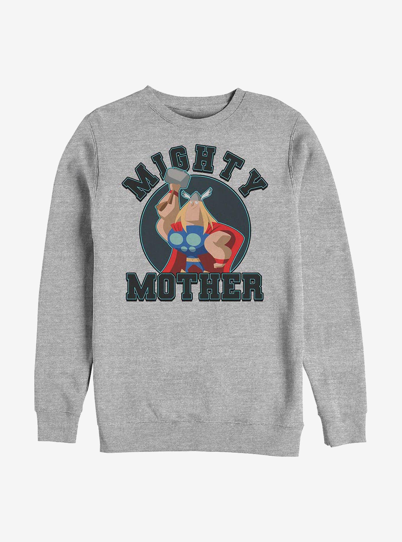 Marvel Thor Mighty Mother Crew Sweatshirt