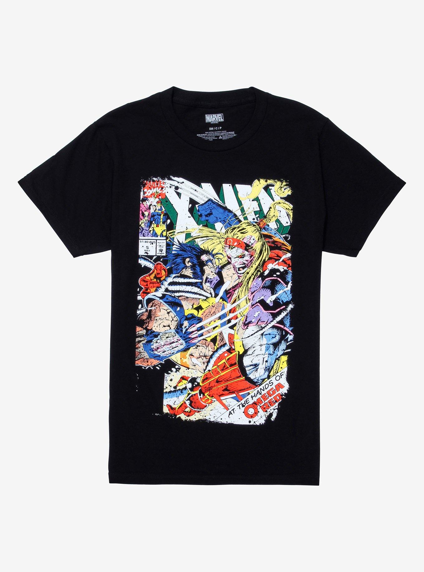 Marvel X-Men Wolverine Vs. Omega Red T-Shirt, MULTI, hi-res