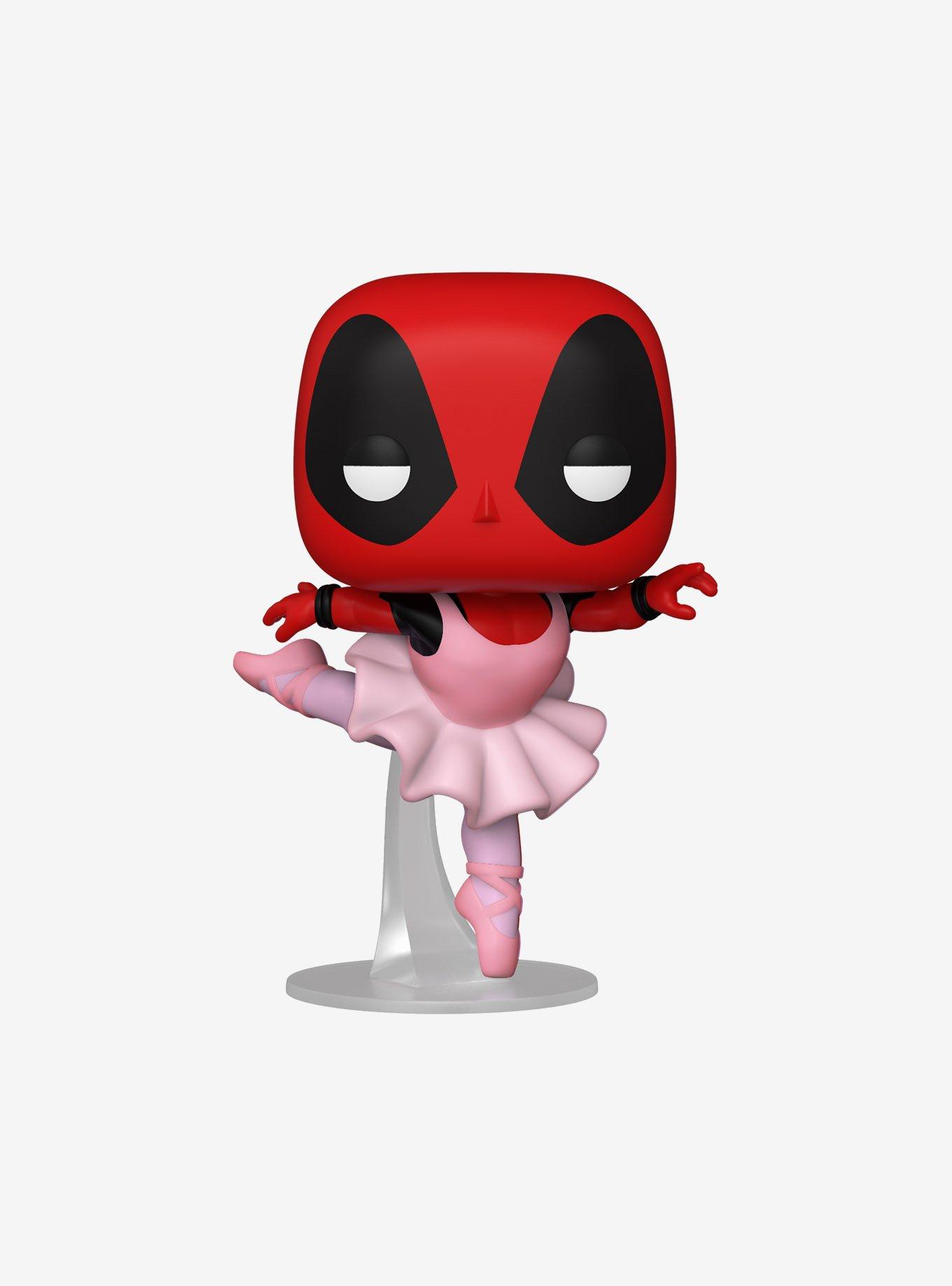 Funko Marvel Deadpool 30th Anniversary Pop! Ballerina Deadpool Vinyl Figure Hot Topic Exclusive, , hi-res