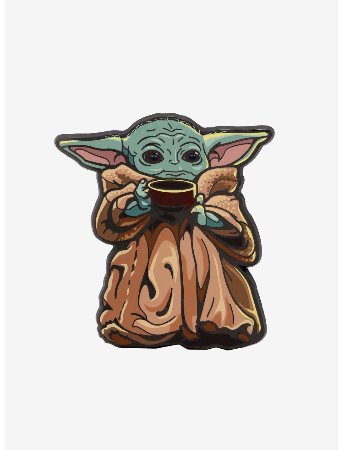 FiGPiN Star Wars The Mandalorian The Child (With Cup) Collectible Enamel Pin, , hi-res