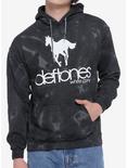 Deftones White Pony Tie-Dye Hoodie, GREY  BLACK, hi-res
