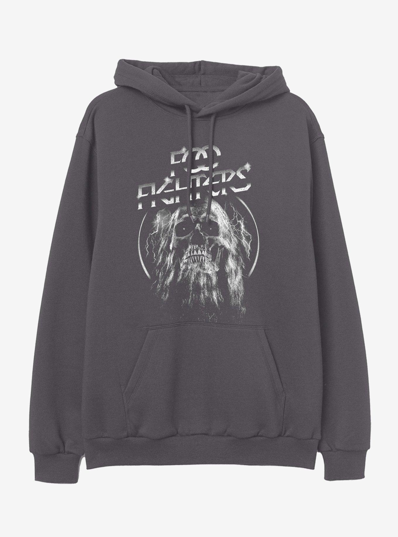 Foo Fighters Skeleton Hoodie, GREY, hi-res