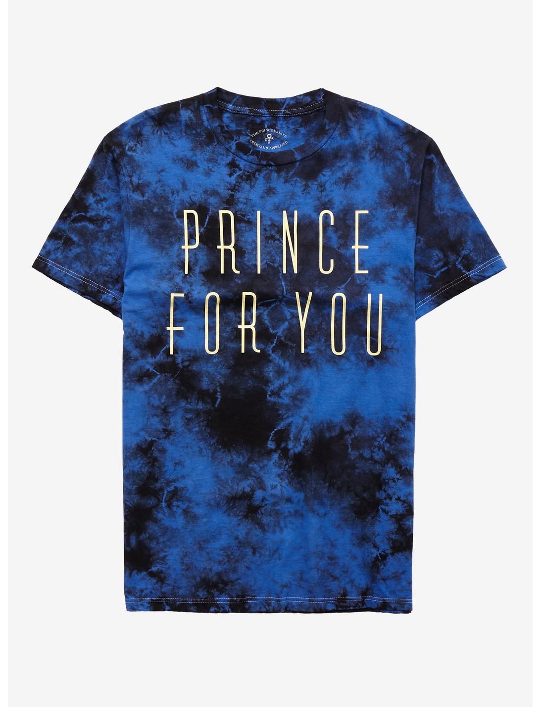 Prince For You Blue Tie-Dye T-Shirt, TIE DYE, hi-res