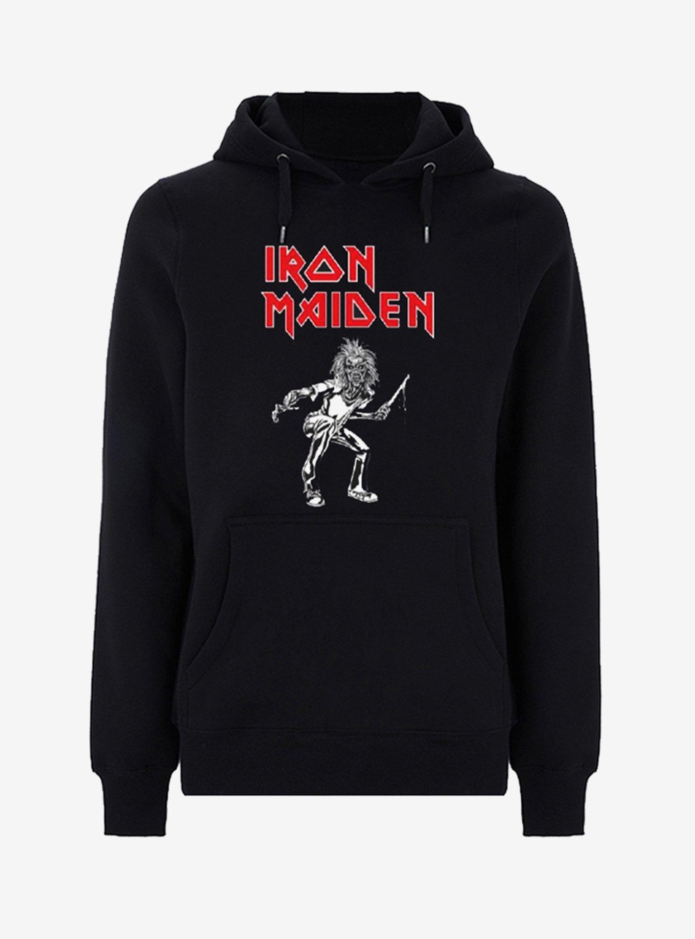 Iron Maiden 1980 Autumn Tour Hoodie, BLACK, hi-res