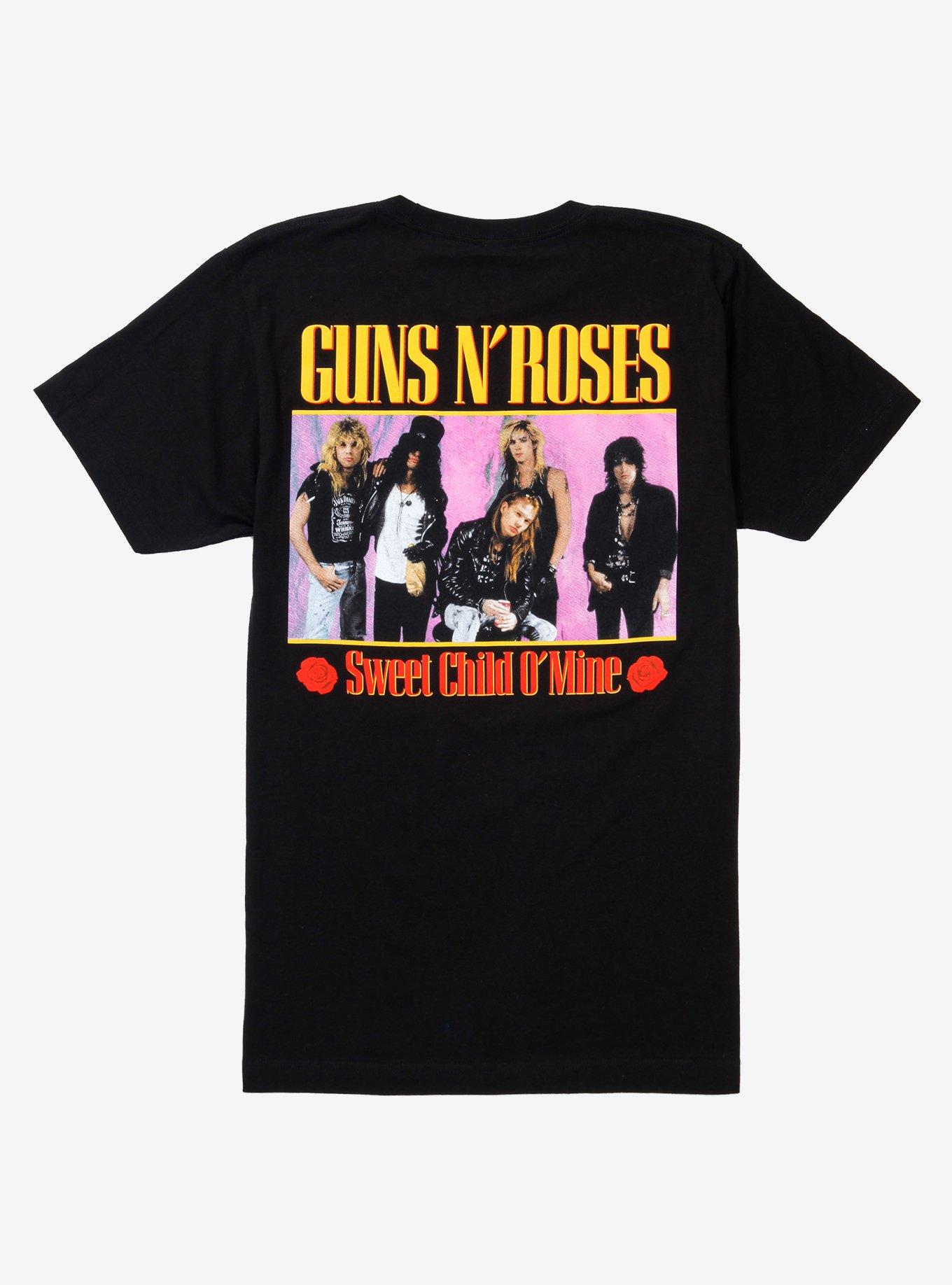 Guns n roses t shirt sweet child o mine new arrivals