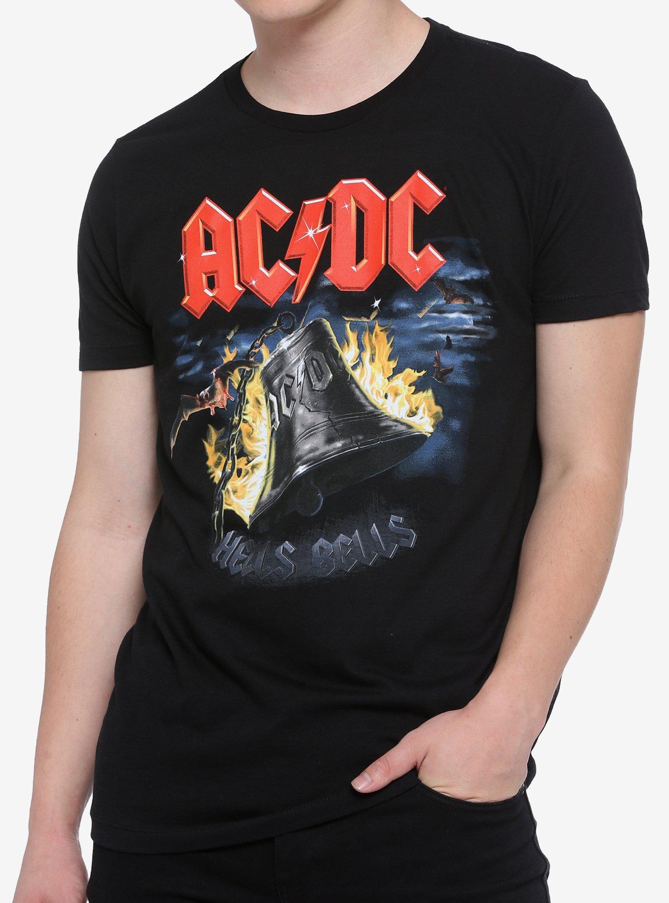 T-shirt Vintage AC/DC Hells Bells - Taille XL - Occasion Très Bon état