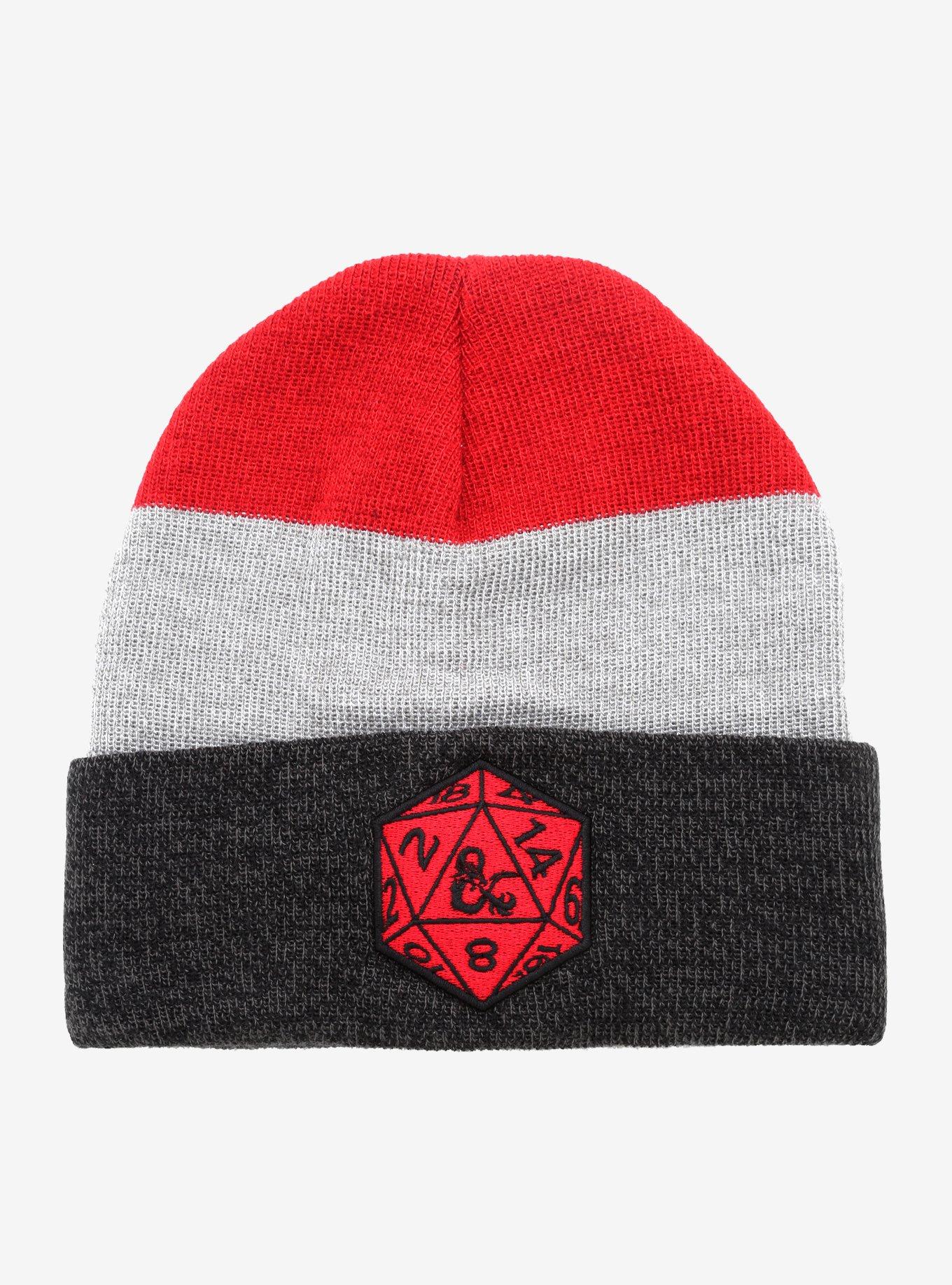 Dungeons & Dragons D20 Color-Block Beanie, , hi-res