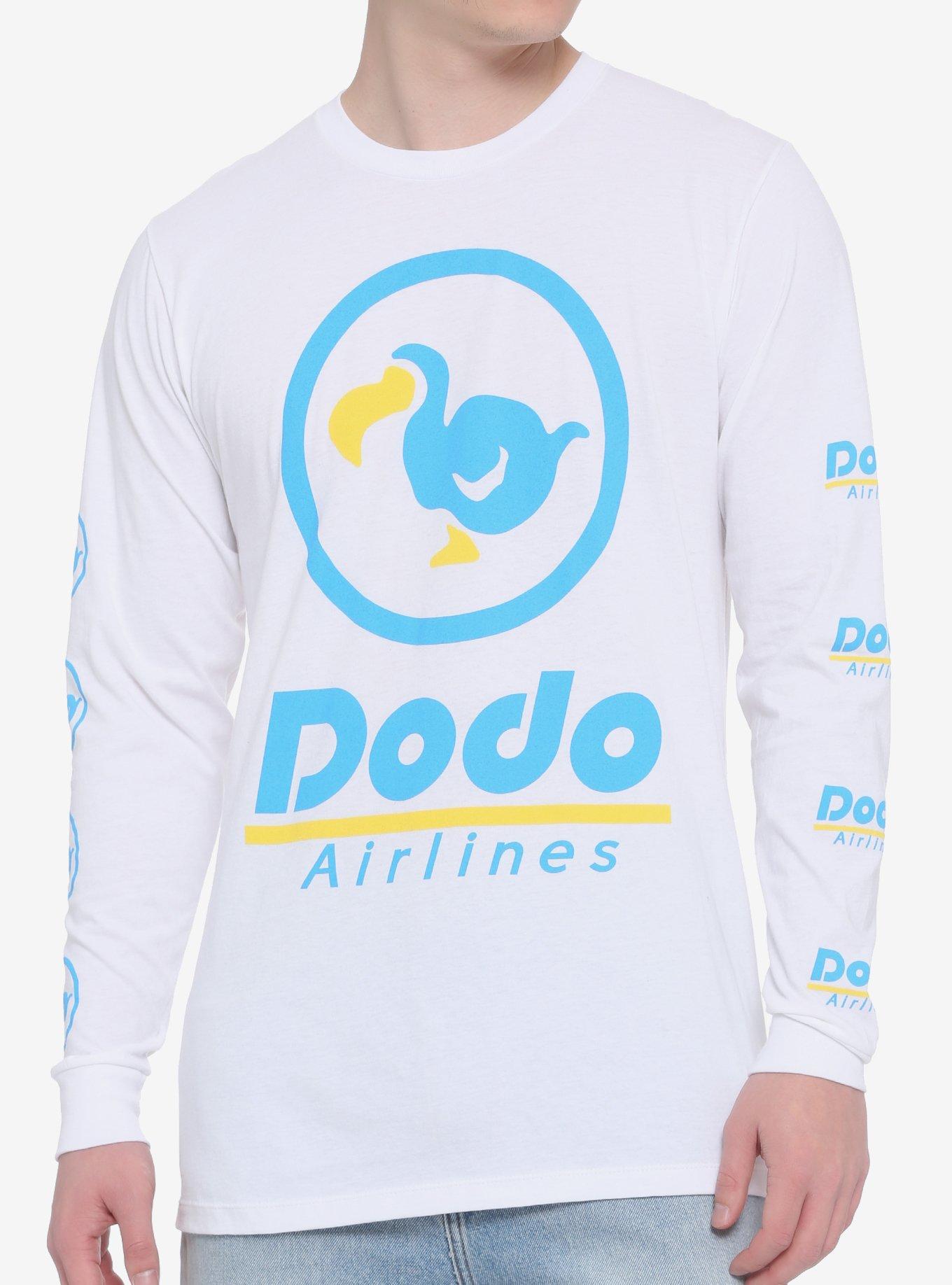 Animal Crossing: New Horizons Dodo Airlines Long-Sleeve T-Shirt, BLUE, hi-res