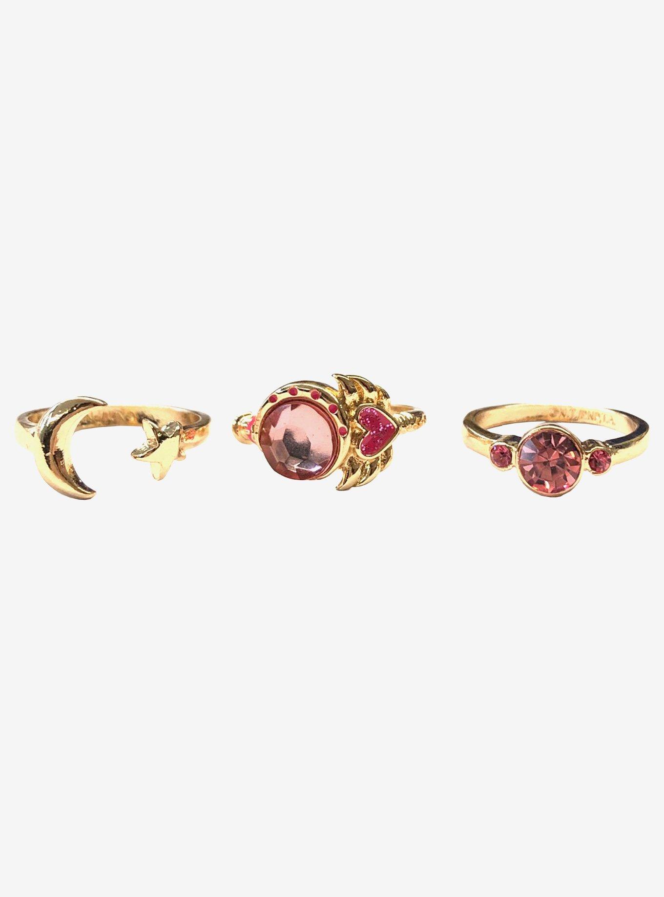 Sailor Moon Cutie Moon Rod Ring Set, , hi-res