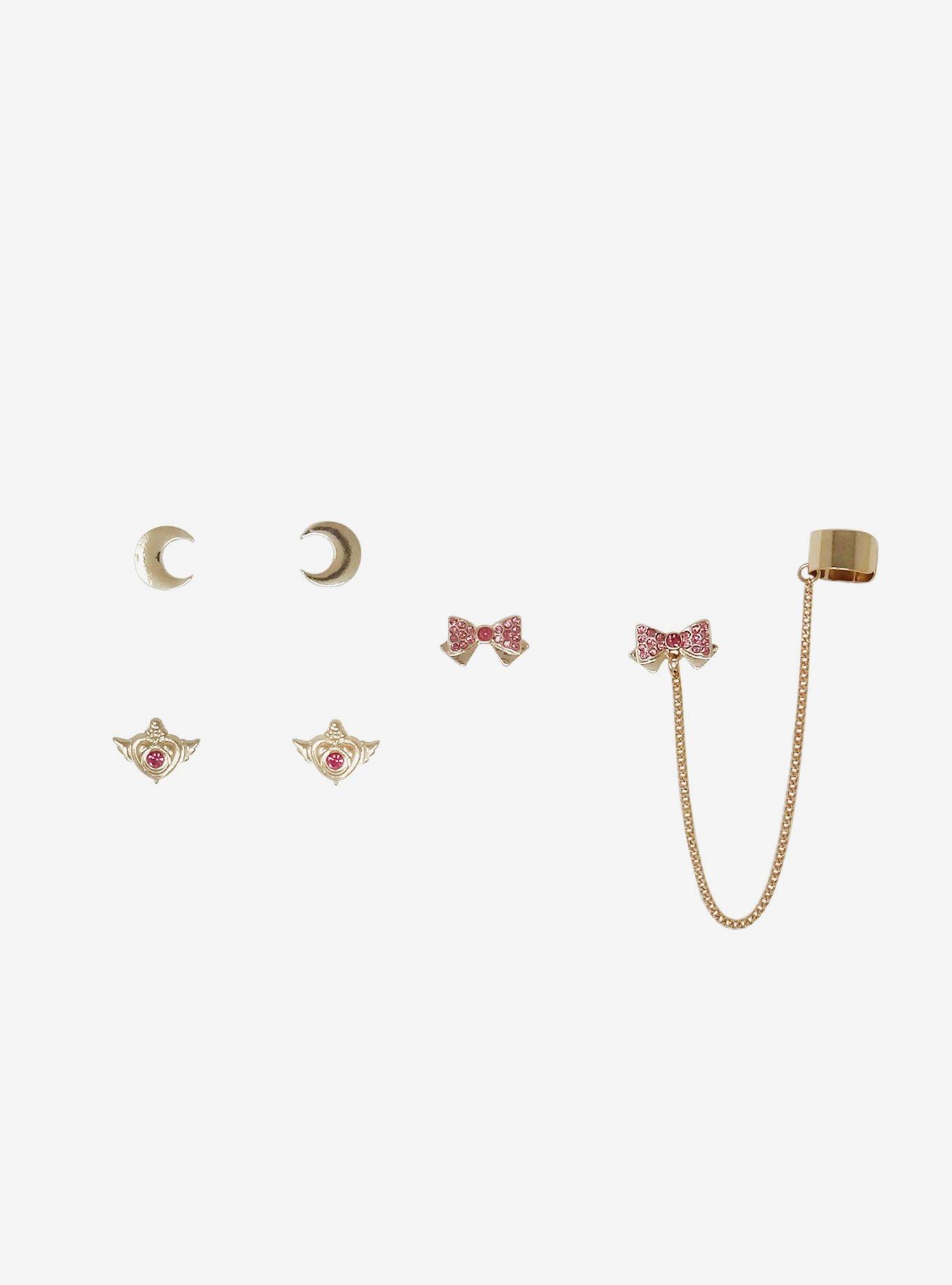 Sailor moon earrings hot sale hot topic